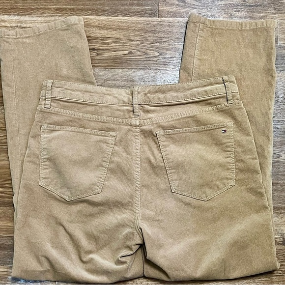 Tommy Hilfiger camel corduroy pants size 8. 30 inch waist Excellent condition - Picture 6 of 8
